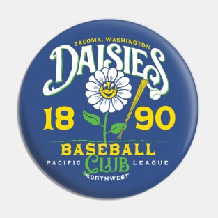 Tacoma Daisies Pin