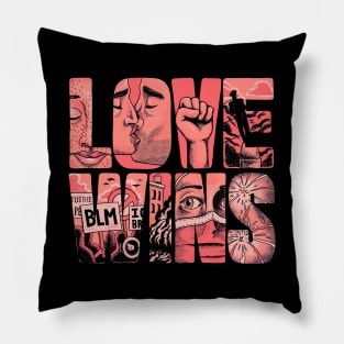 Love Wins Pride Pillow