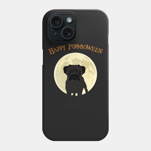 Pug Cute Halloween Design Phone Case by RJCatch