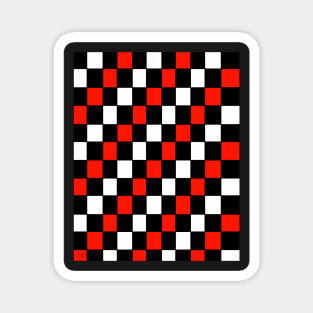 Checkerboard - Pattern Magnet