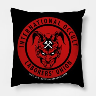 International Occult Laborers' Union Pillow