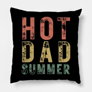 Men's Hot-Dad-Summer T-Shirt - Father's Day Shirt Tank Top-vintage Pillow