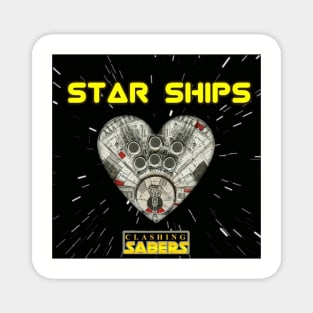 Star Ships Magnet