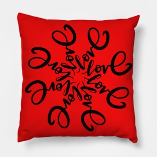 Love mandala Pillow