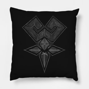 Kingdom Hearts - Mark of Mastery (sketchy, dark) Pillow