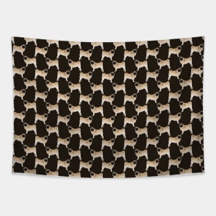 Pug Pattern Tapestry