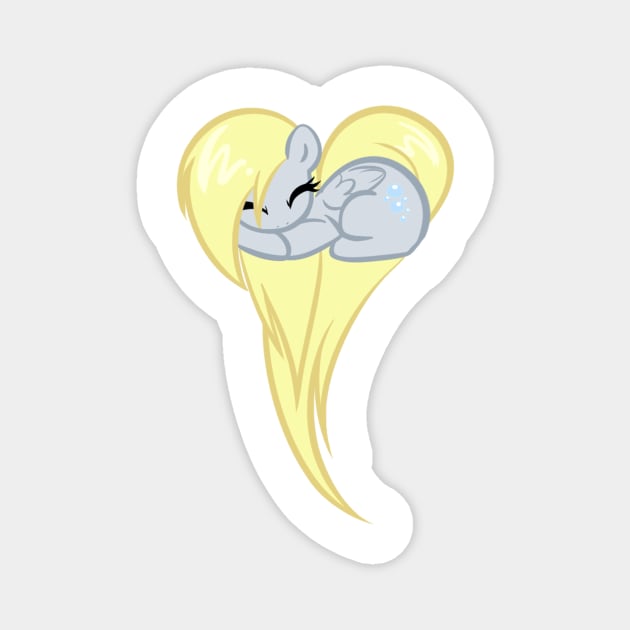 Heart Of Derpy Magnet by BambooDog