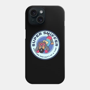 Cute Funny Super Sniffer Doxie Dachshund Phone Case