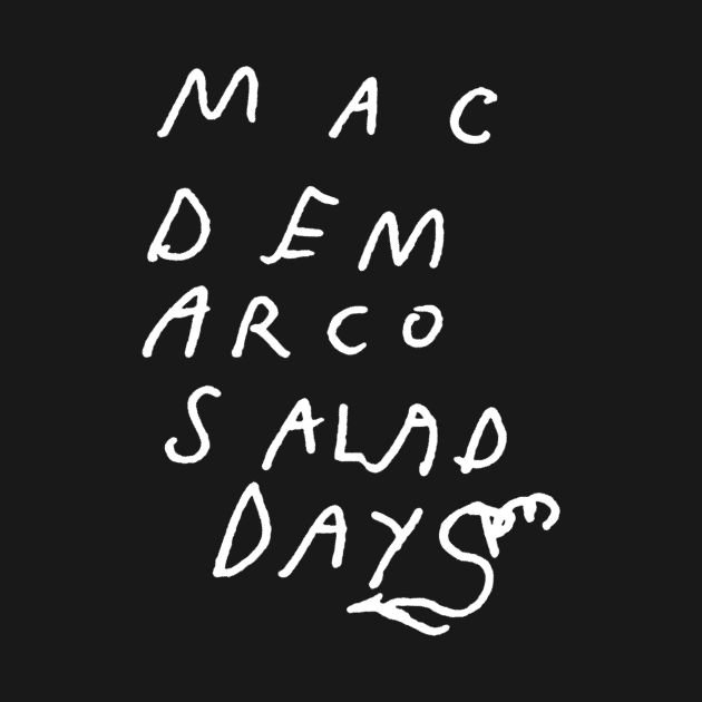 Mac Demarco Salad Days by SOMASHIRTS