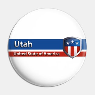 Utah - United State of America Pin