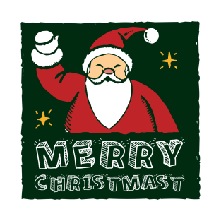 Santa Merry Christmas T-Shirt