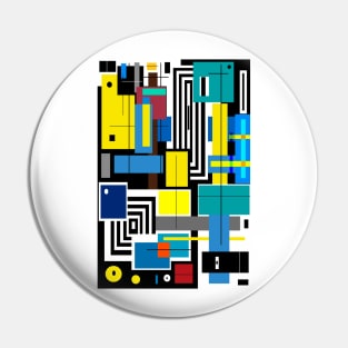 Geometric Abstraction Pin