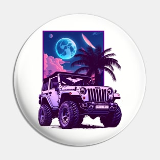 Jeep Night Night Night Pin