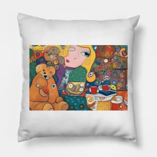 Teddy Bears Picknick Pillow