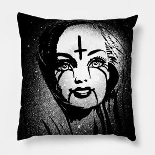 Plastic Satanistic Pillow