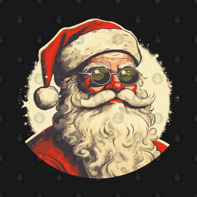 Groovy Santa Claus by eighttwentythreetees