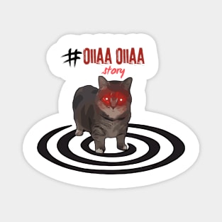 Oiiaa Oiiaa Cat Meme Magnet