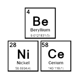 Be Nice - Periodic Table of Elements T-Shirt