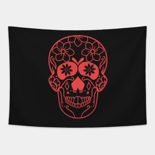 Mexican Skull Dia de los muertos Day of the dead Tapestry