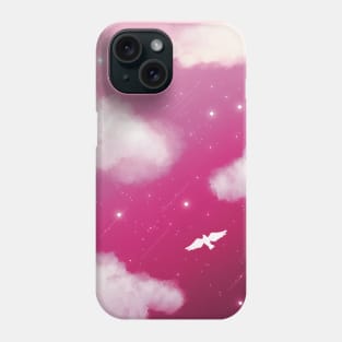 Beautiful Pink Night Sky Phone Case