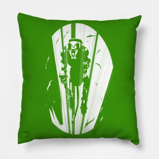 Green Lion Launch Pillow