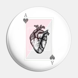 Ace of Hearts Pin