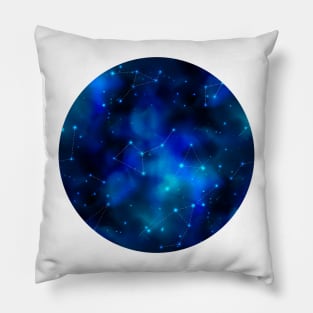 Endless Texture of Cosmic Universe Pillow