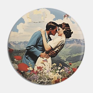 Lovers on the Hill Pin