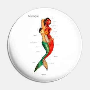 Siren's Anatomy Pin