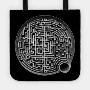 "Lost in the Dark and Twisty Maze" Tote