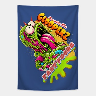 Glooper Fast Food "Homer" Sludge monster Tapestry