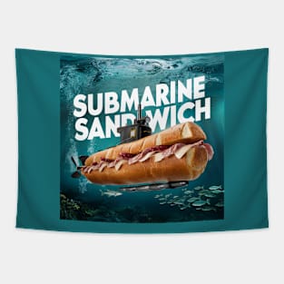 A submarine sandwich Tapestry