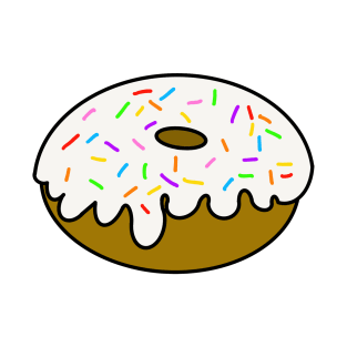 Cartoon Donut T-Shirt