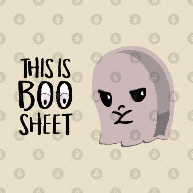 This is boo sheet t-shirt by Galank
