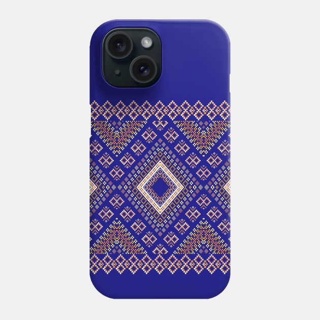 beautiful fabric pattern Phone Case by noke pattern