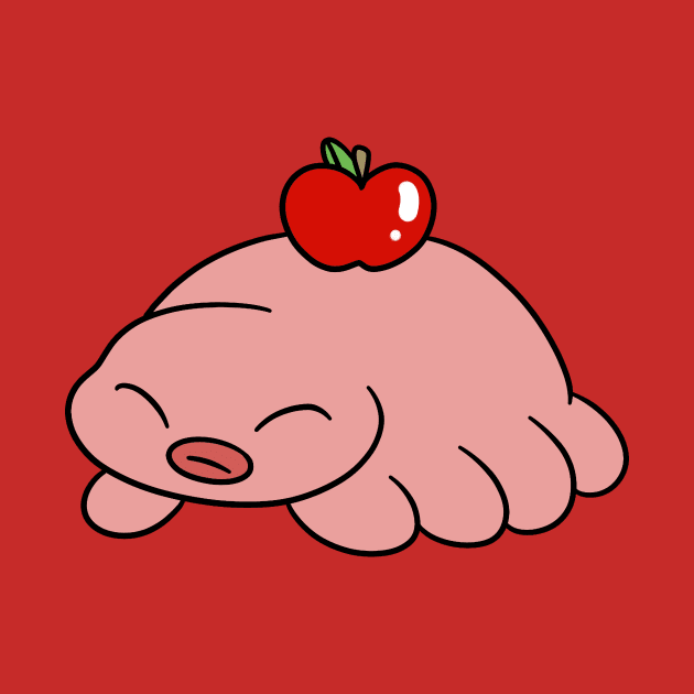 Red Apple Water Bear by saradaboru