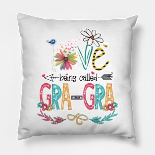 Love Being Called Gra-Gra Happy Mother's Day Pillow