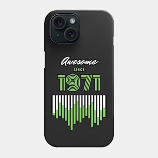 Awesome Since 1971, 50 years old, 50th Birthday Gift Phone Case