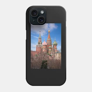 Saint Basil's Cathedral in Moscow, Russia Phone Case