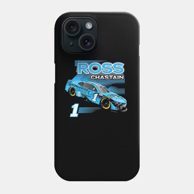 Ross Chastain Black Car Phone Case by ganisfarhan