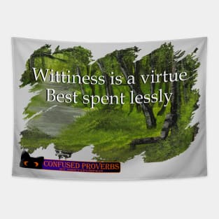 Wittiness Tapestry