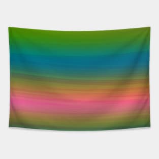 green blue pink abstract texture Tapestry