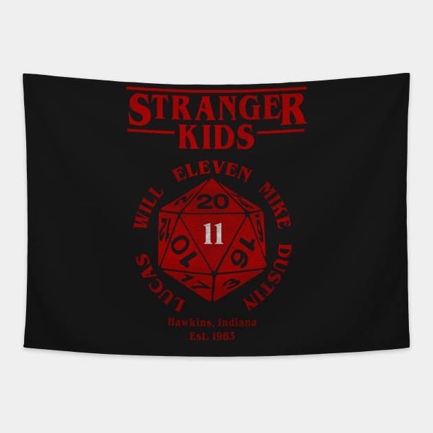 Stranger Kids Tapestry by Melonseta