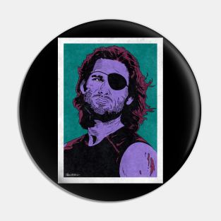 SNAKE PLISSKEN - Escape from New York (Pop Art) Pin