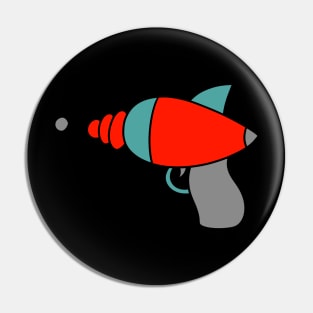 Red Alien Gun Pin