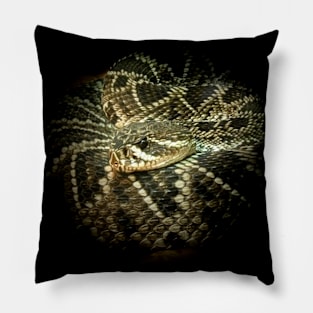 Eastern diamondback rattlesnake Pillow