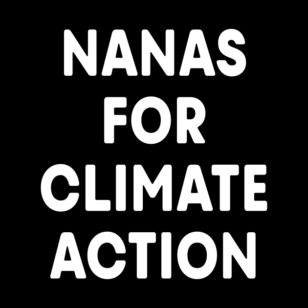 Nanas for Climate Action (Black) by ImperfectLife