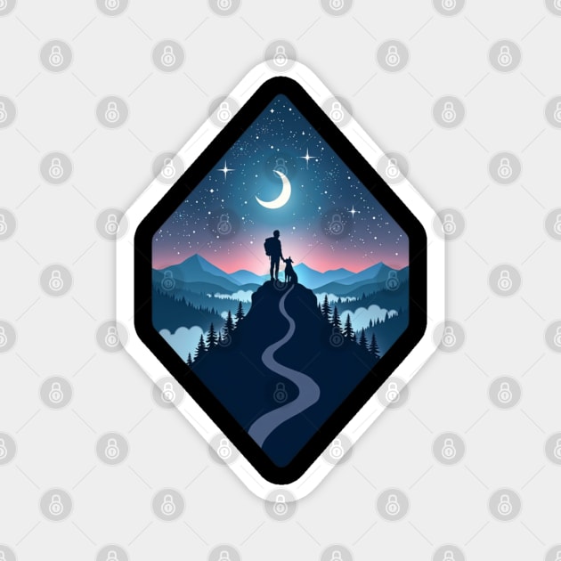 Summit Companions: Adventure Awaits Magnet by Steve
