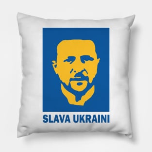 Ukraine President Zelensky slava ukraini Pillow