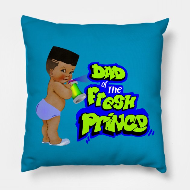 dad of the fresh prince Pillow by GreyMoonStudio